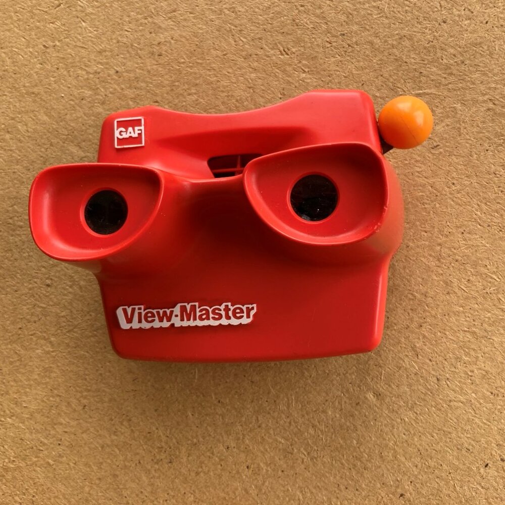 3D ViewMaster Red - Vintage 1960s